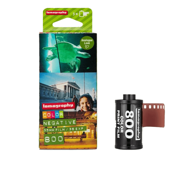 Lomography Color Negative 35mm ISO 800 - 3pk - FilmFrenzy